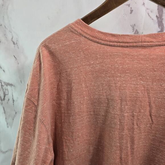 Carhartt T Shirt Mens 2XL T Orange Pocket Loose Fit Tee Short Sleeve Heathered - Picture 6 of 11